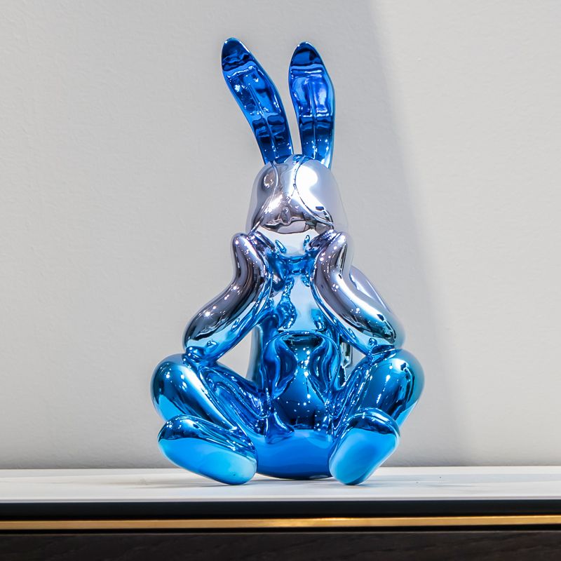 Mr. Rabbit - Thinking Rabbit - Electroplating (7)